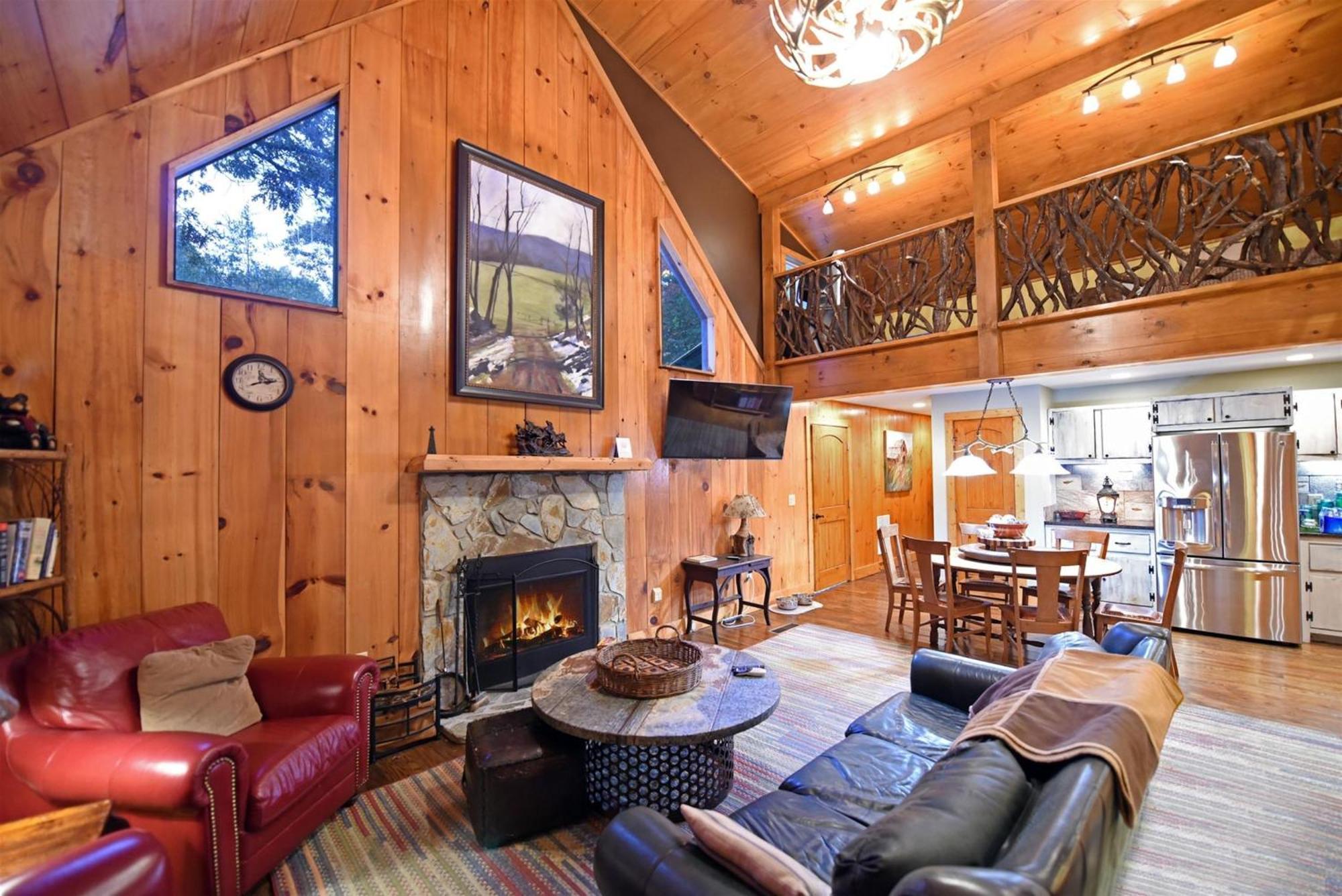 Vila Hawk Haven- Blue Ridge Morganton Exteriér fotografie